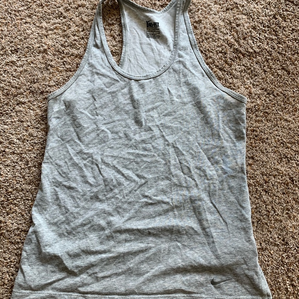 Grey Nike Racerback Tank